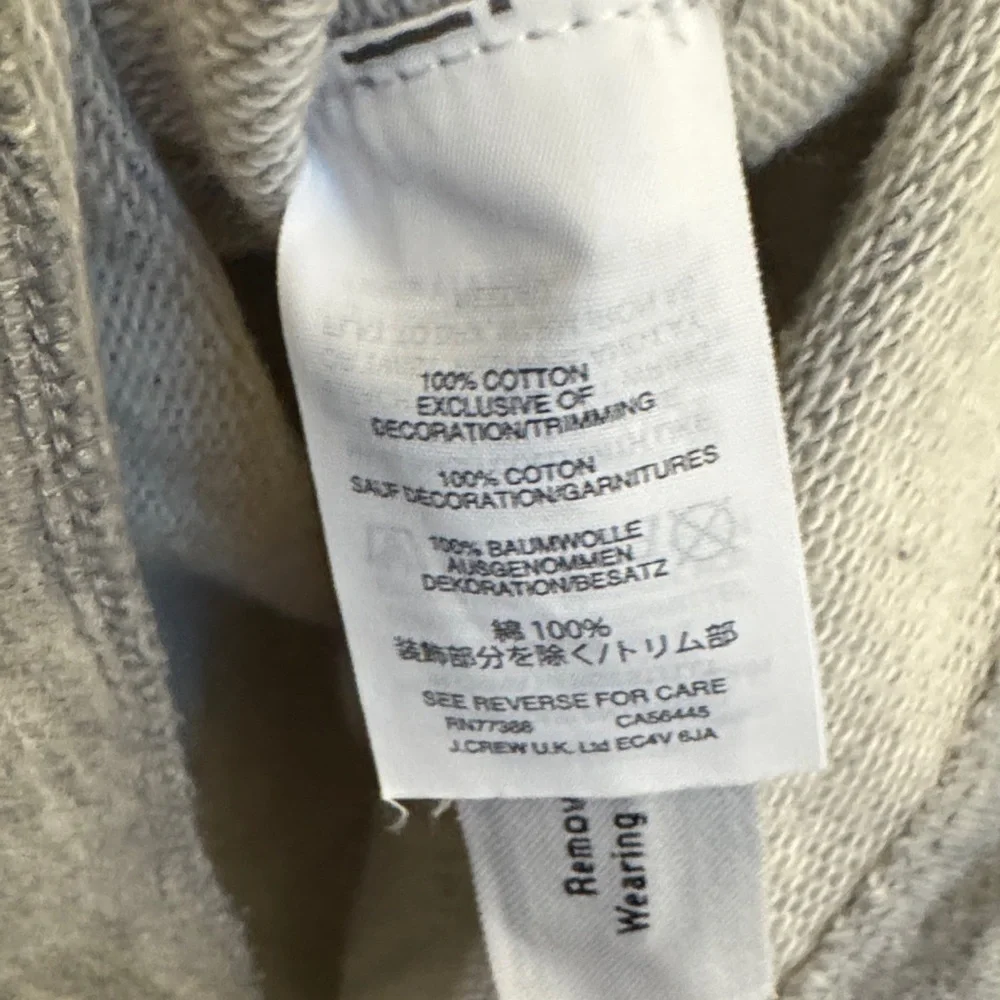 J. Crew Light Gray Pom-Pom Sweater - Picture 6 of 6